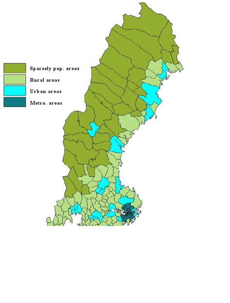 List of metropolitan areas in Sweden .